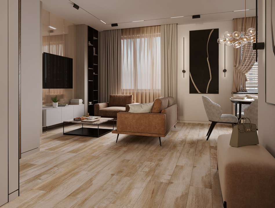 NTT93104M На пол Wood Coffee 20x120 - фото 24