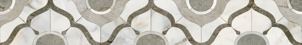 OS/A287/6000 Бордюр Кантата Глянцевый 40x6 - фото 3