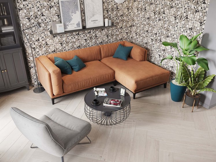 Mosaic/CW02_NR/25x28,5/Hexagon Декор Classic Wood CW02 Dark Grey Hexagon Неполированный 28.5x25 - фото 8