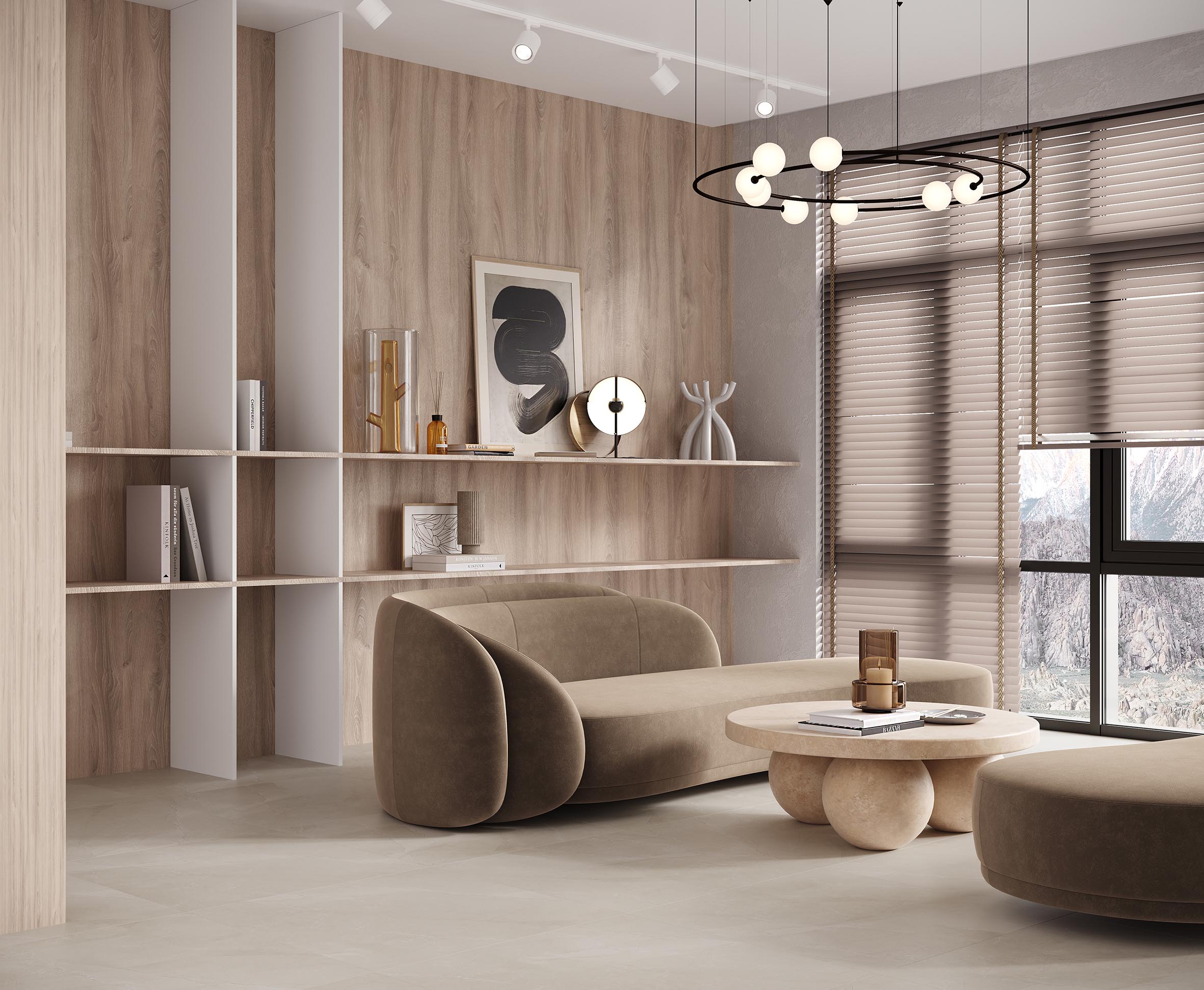 На пол Astilio Crema 80х80 Сатинированный - фото 8