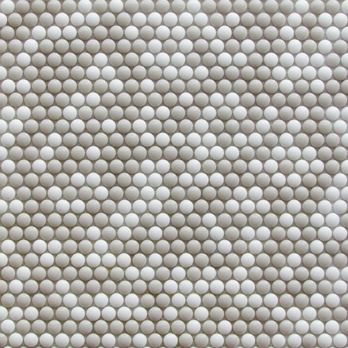 Pixel cream  d12*6 325*318 Напольная Керамическая мозаика Pixel cream