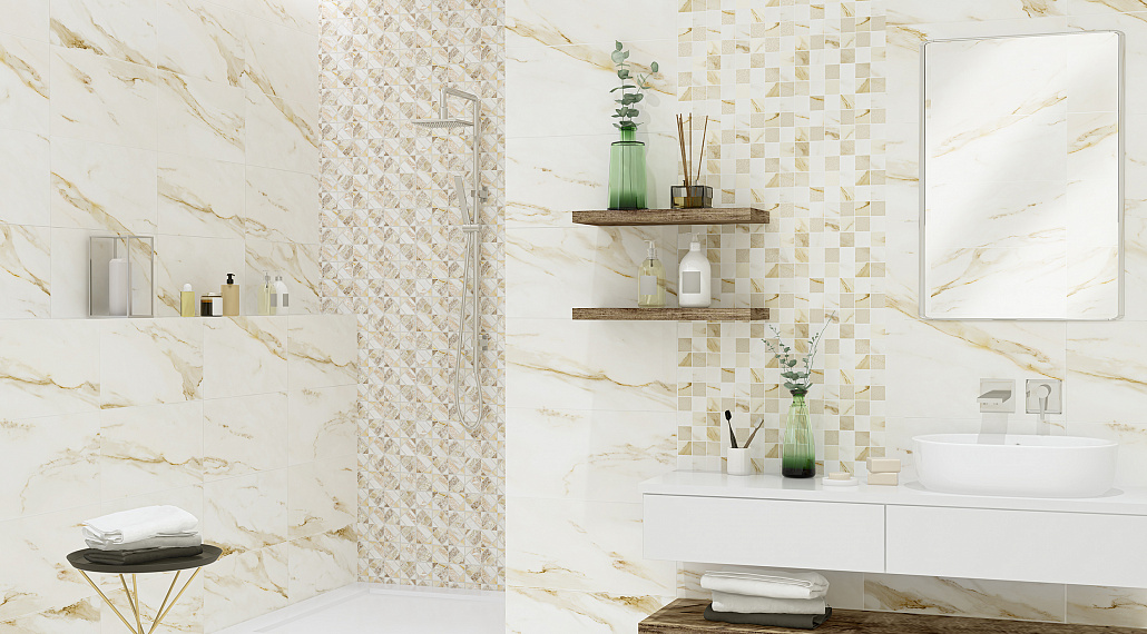 509511201  На стену Calacatta Royal Honey - фото 3