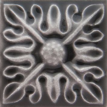 ADST4065 Декоративная вставка Studio Taco Relieve Flor N2 Volcanico