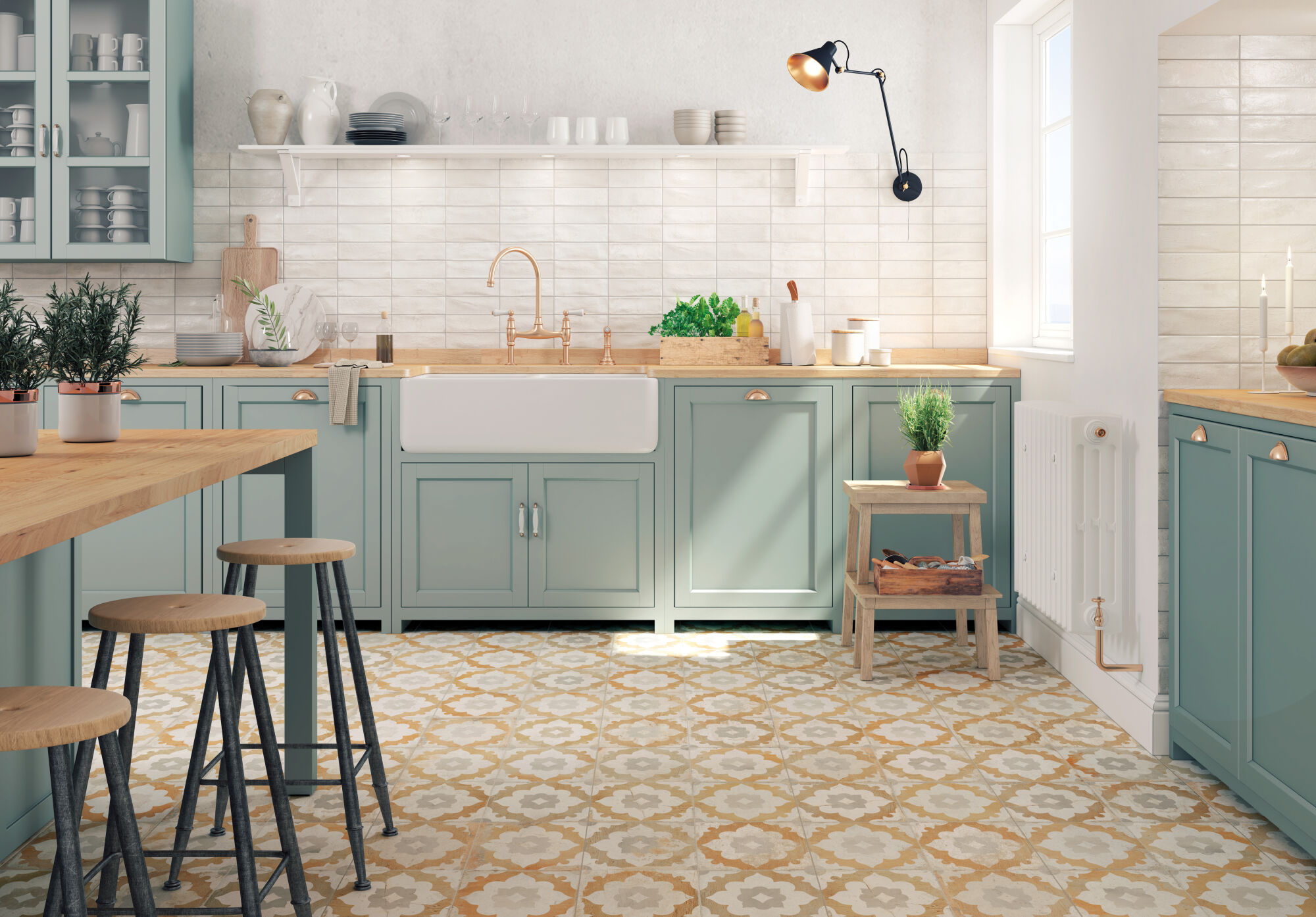 38179 На пол Fs Clay Checker Sand 45x45x0.95 - фото 26