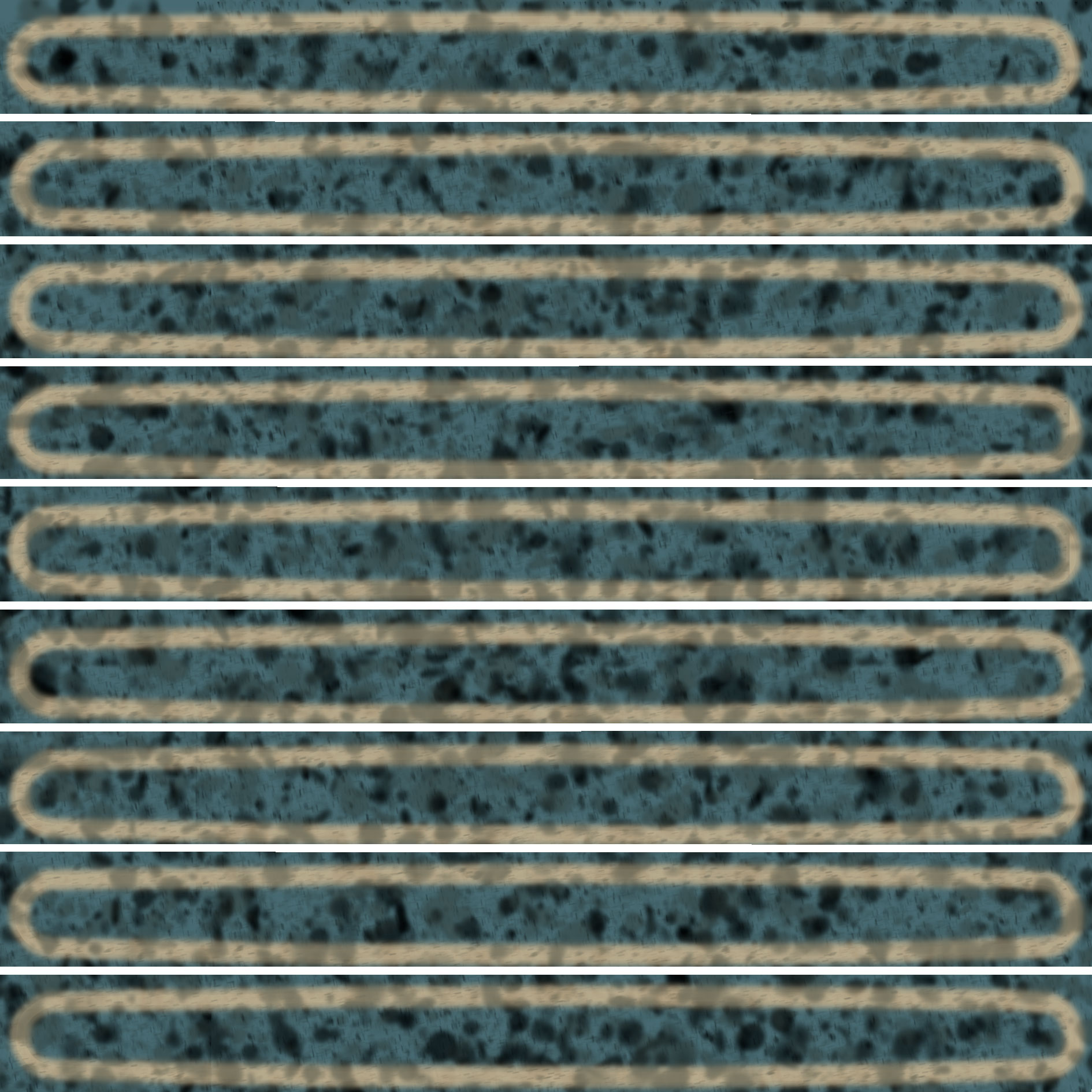 KMD2SOB002BN Декор Далия Чипсет бирюзовый тёмный глянцевый 20x20x0.95 - фото 6