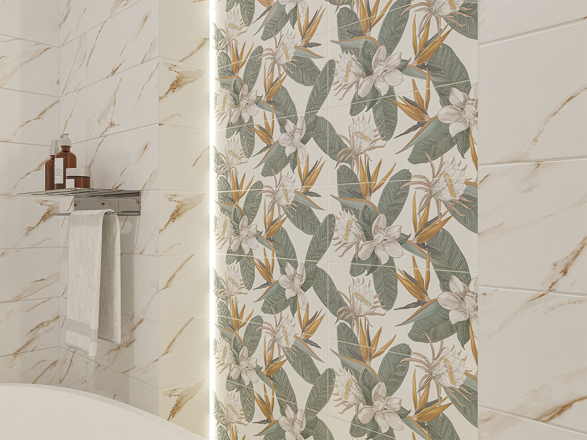 На стену Calacatta Ivori Forma 20.1x50.5 - фото 4