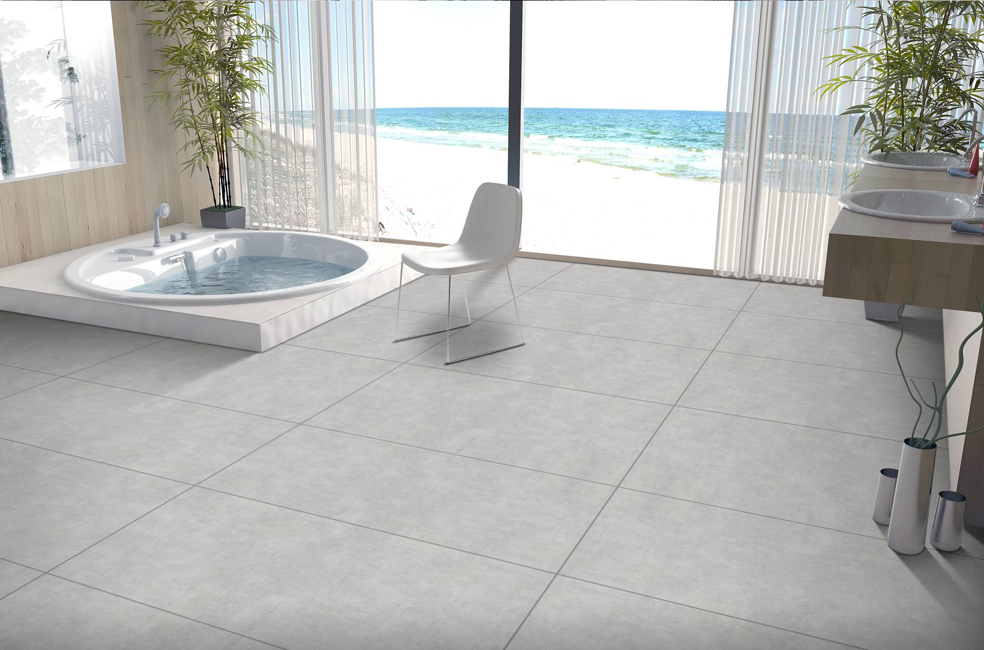 One Touch Ceramic Gress Velvet Silver