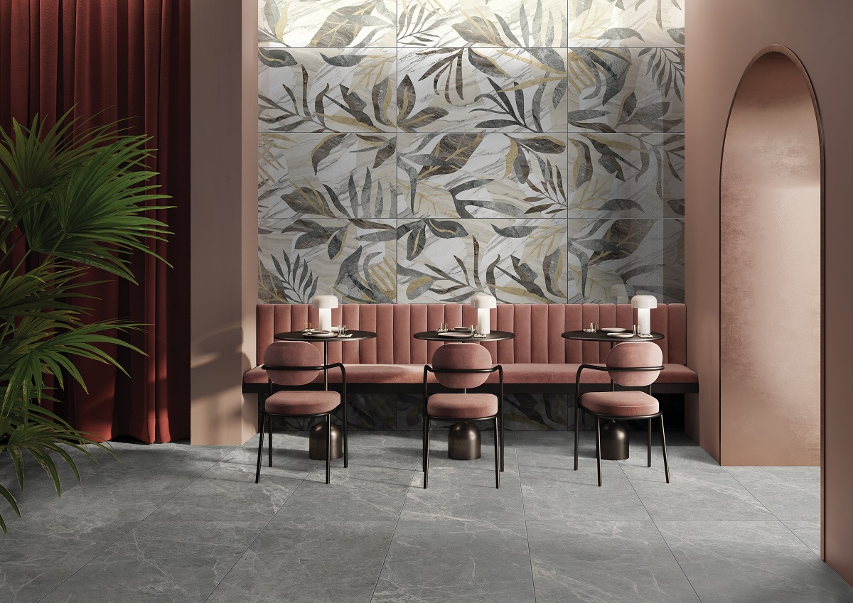 K951298FLPR1VTST На пол Marbleset MarbleSet Иллюжн Темно-серый Полированный Ректификат 120x60 - фото 5