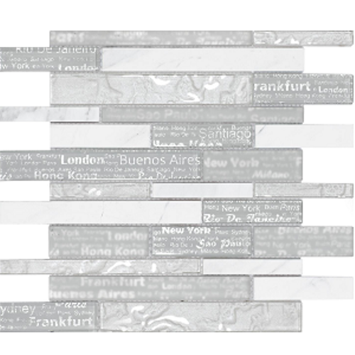 16096 Декор Shapes D. Horizon White