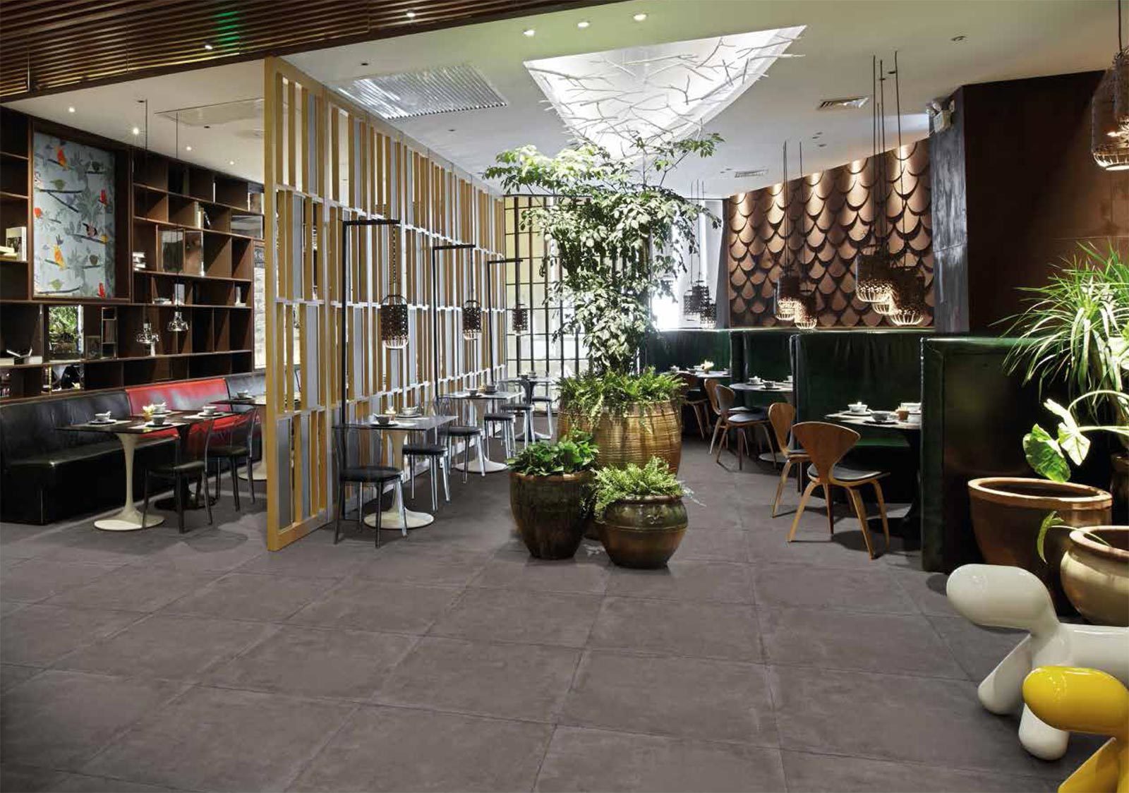 На пол Olimpo Zeus Grigio 60x60 - фото 2