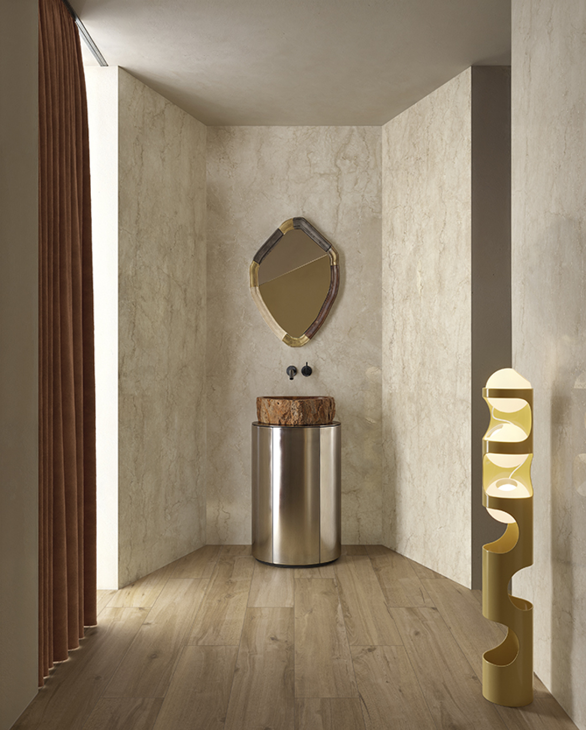 PF60020804 На пол Bon Ton Biancone Nat 3D Ret 60x120 - фото 25