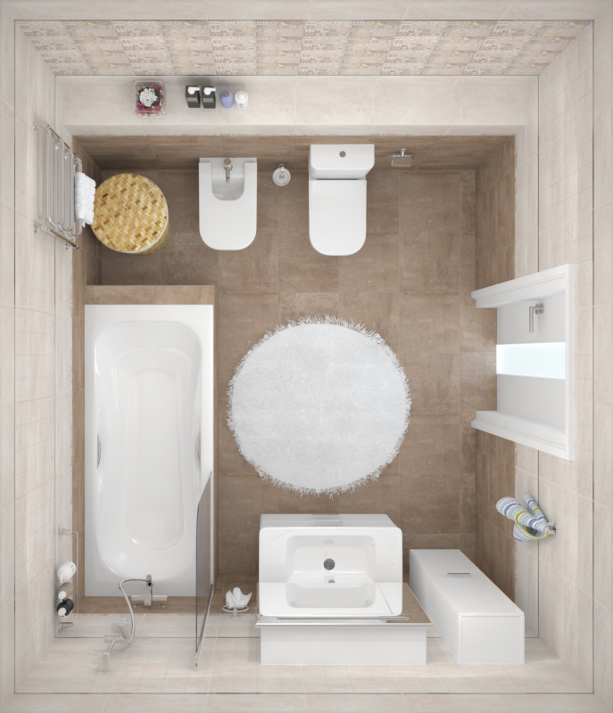 08-01-11-476 На стену Bastion Бежевый Темно-Бежевая - фото 8