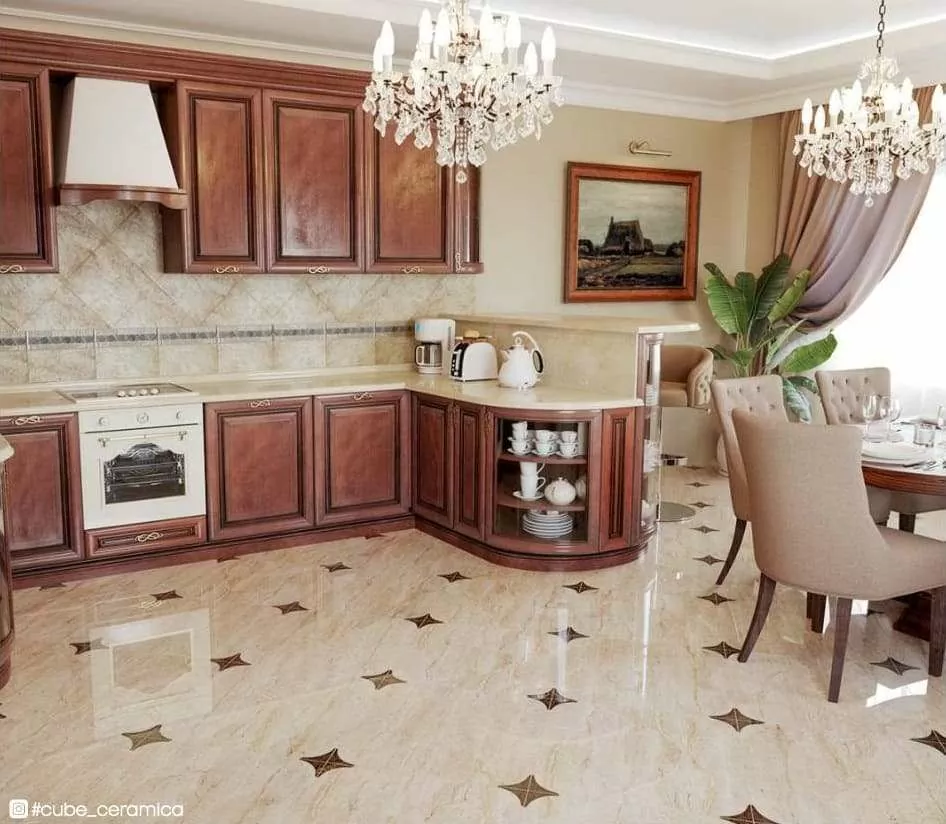 На пол Travertine Beige - фото 10