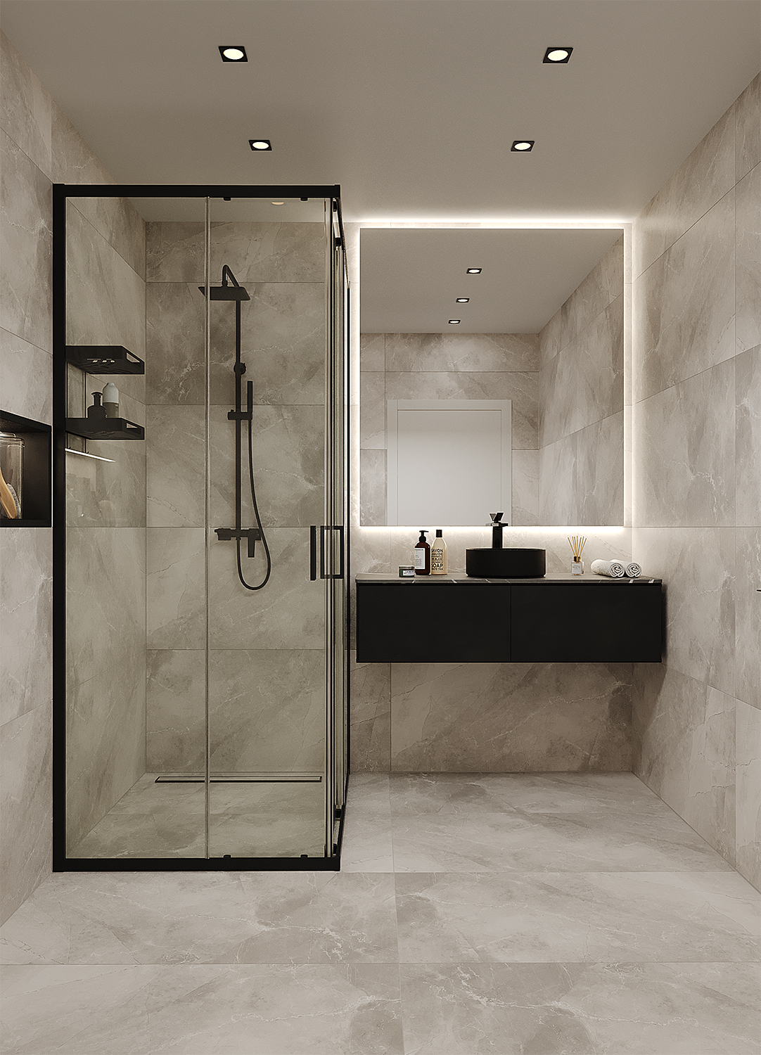 На пол Silk Basaltina Bianco Matt 60x120 - фото 17