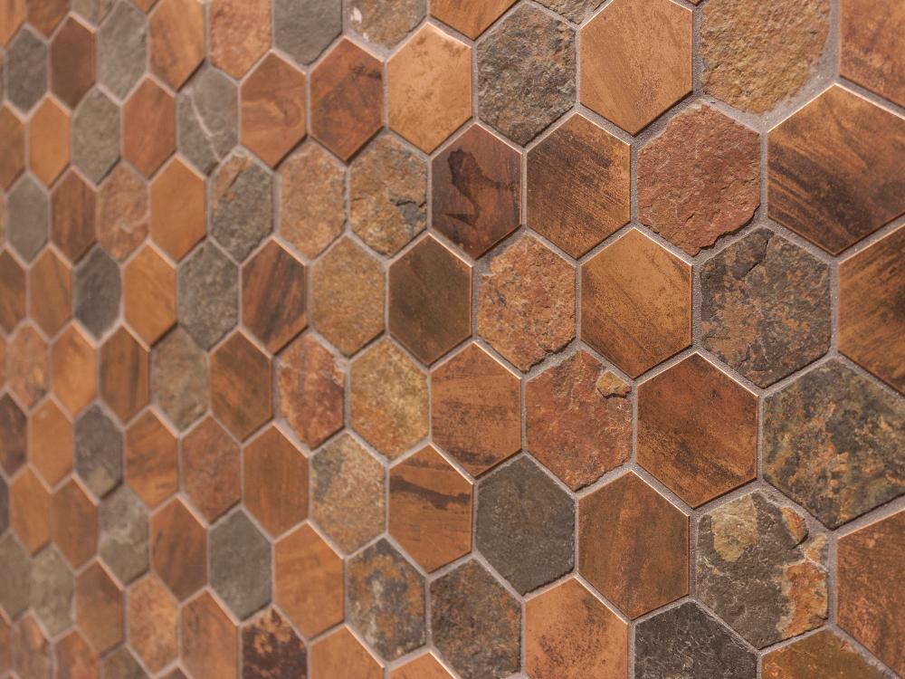 L241715271 На стену Worn Hexagon Verdigris 30x30.5 - фото 4