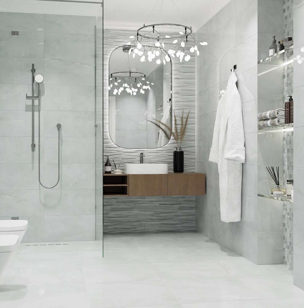 PR137 На пол Amore Silver Polished 60x60 - фото 2