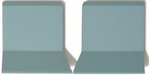 Плинтус Метлахская плитка 100TE0BEP Angle Ext. PALE BLUE BEP 10x10