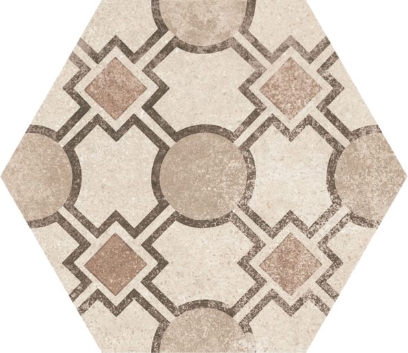 22098 Декор Hexatile Cement Garden Sand - фото 2