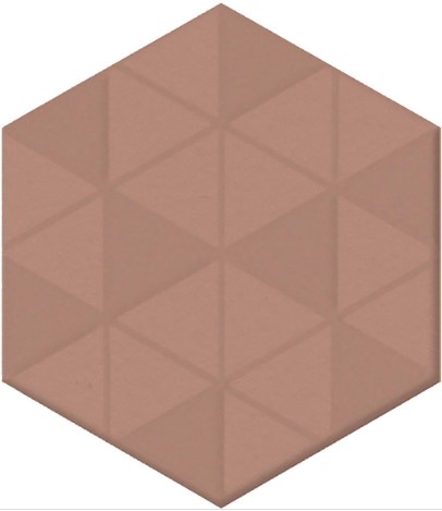 OS/E241/63011 Декор Агуста Розовый Матовый 6x5.2 - фото 10