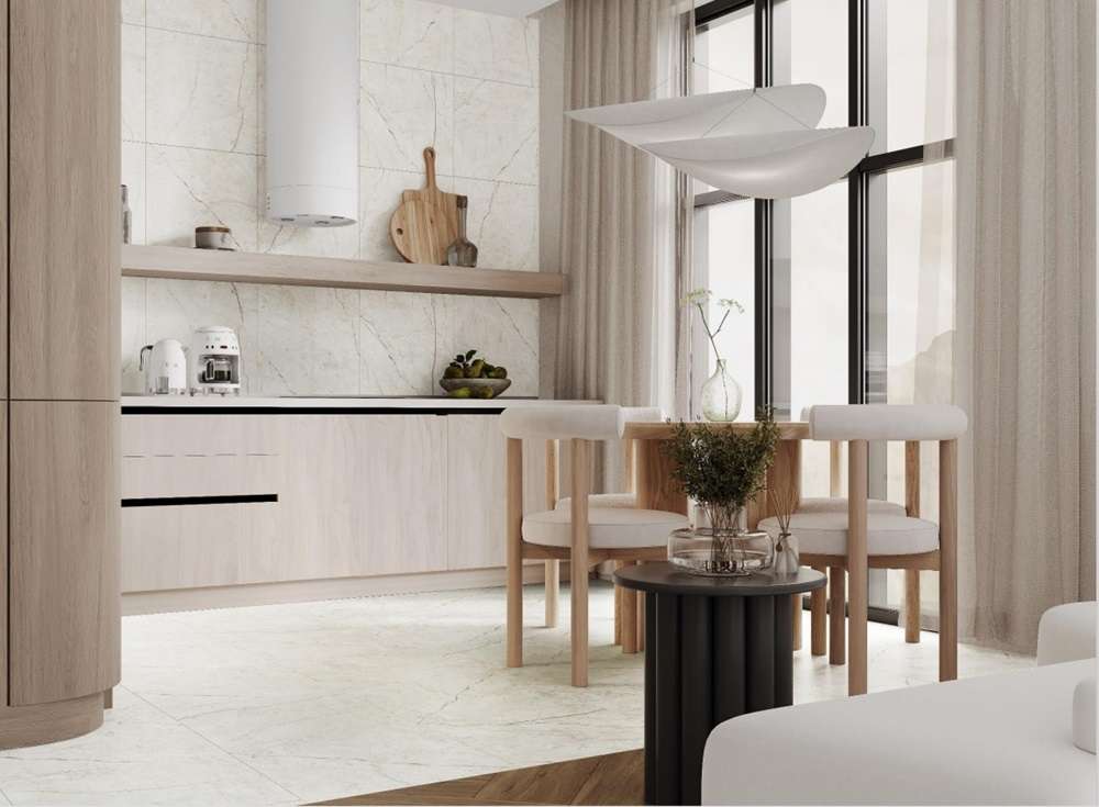 На пол Verso Кремовый матовый 50х50 - фото 10