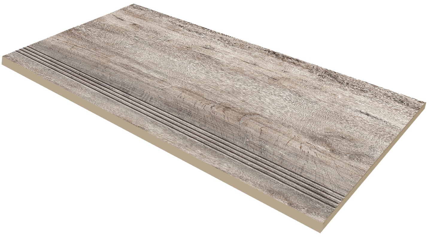 BGs03/NR_R10/30,6x60,9x8N/GW Ступень Brigantina BGc03 Aged Oak 30.6x60.9 Неполированная