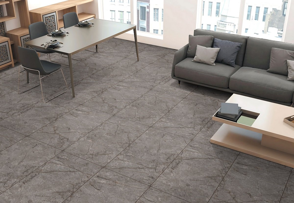 На пол Nalon Grey Carving 60х120 - фото 5