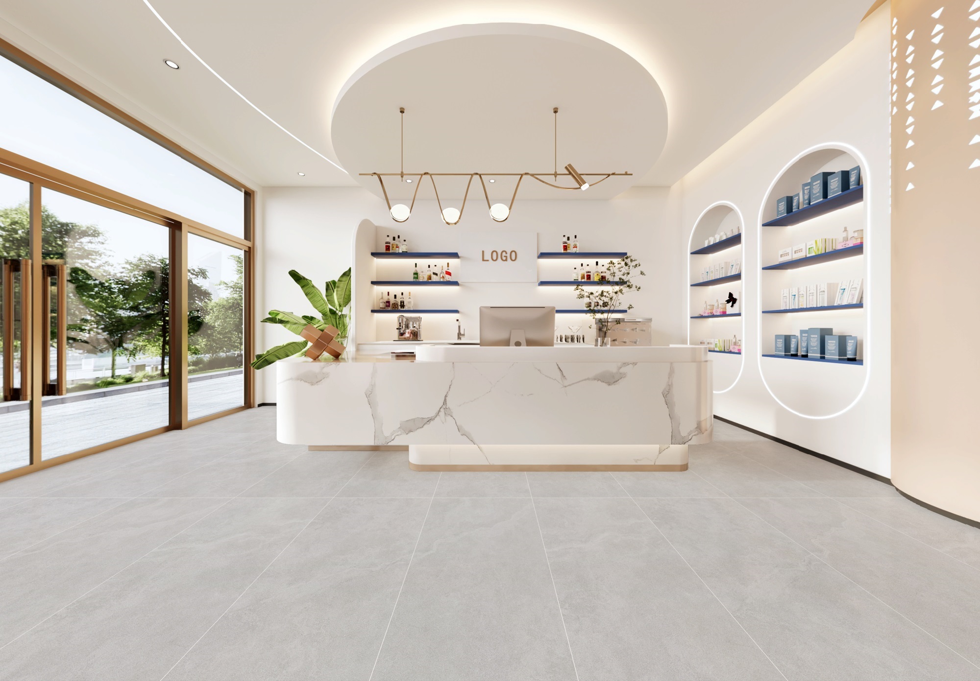 На пол Beirut Polished Wax Matt 60x120 - фото 7