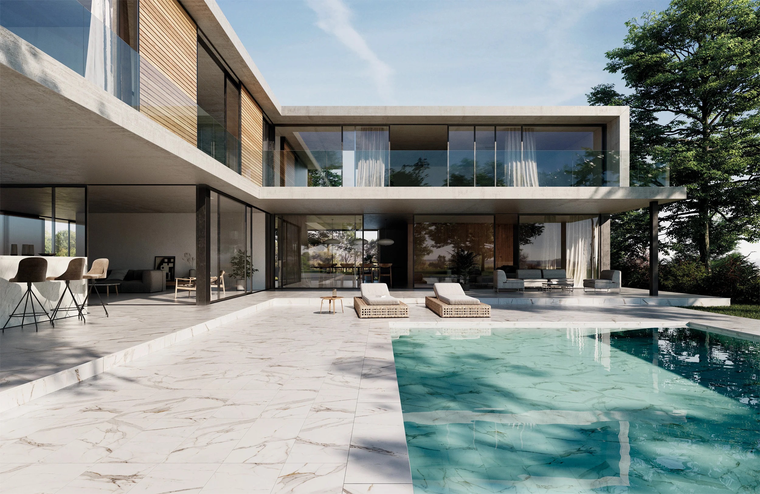 На пол Marbles Base Crema Marfil C-3 60x120 - фото 2