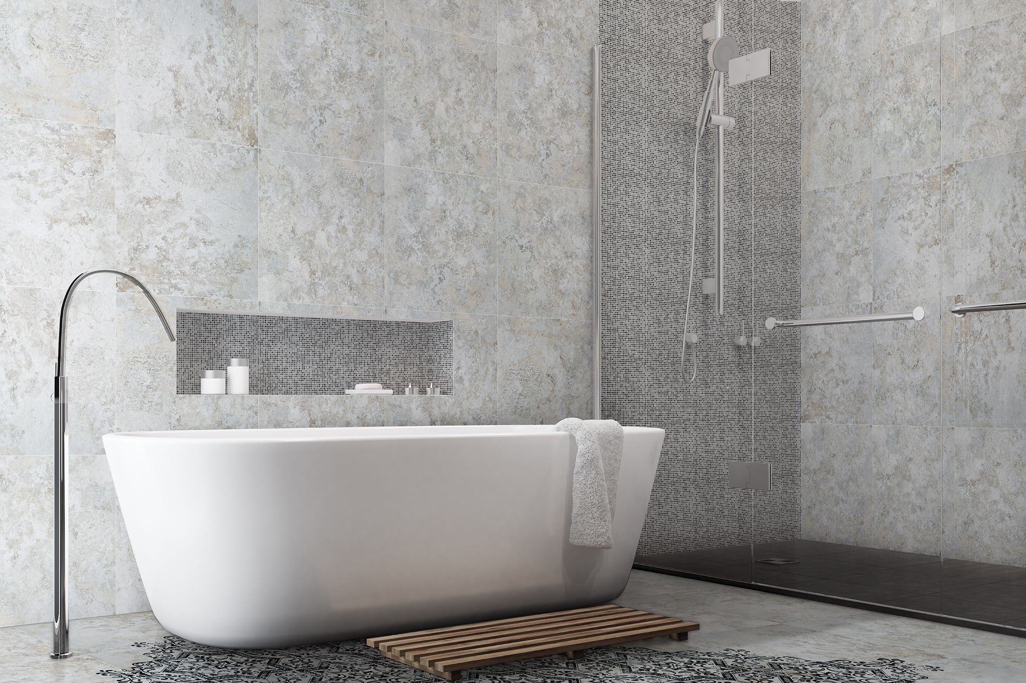 На пол Mindanao Белый 60.8x60.8 - фото 8