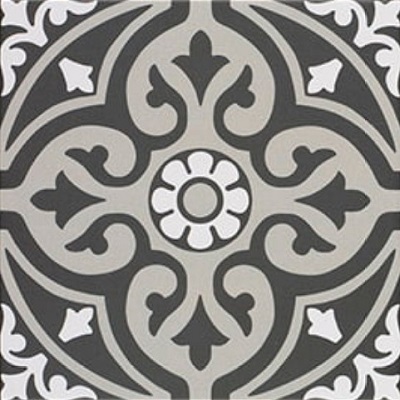 PT03778 На пол Normandy Black Centro 20х20