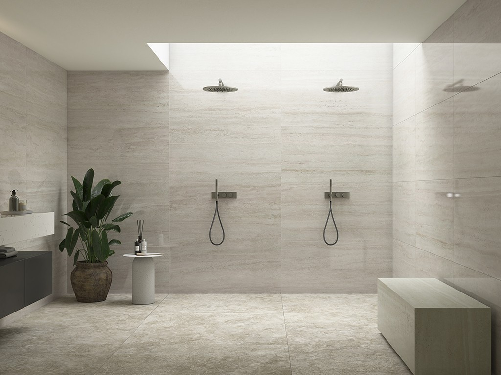 На пол Travertino Noce Rec. 60x120 - фото 7