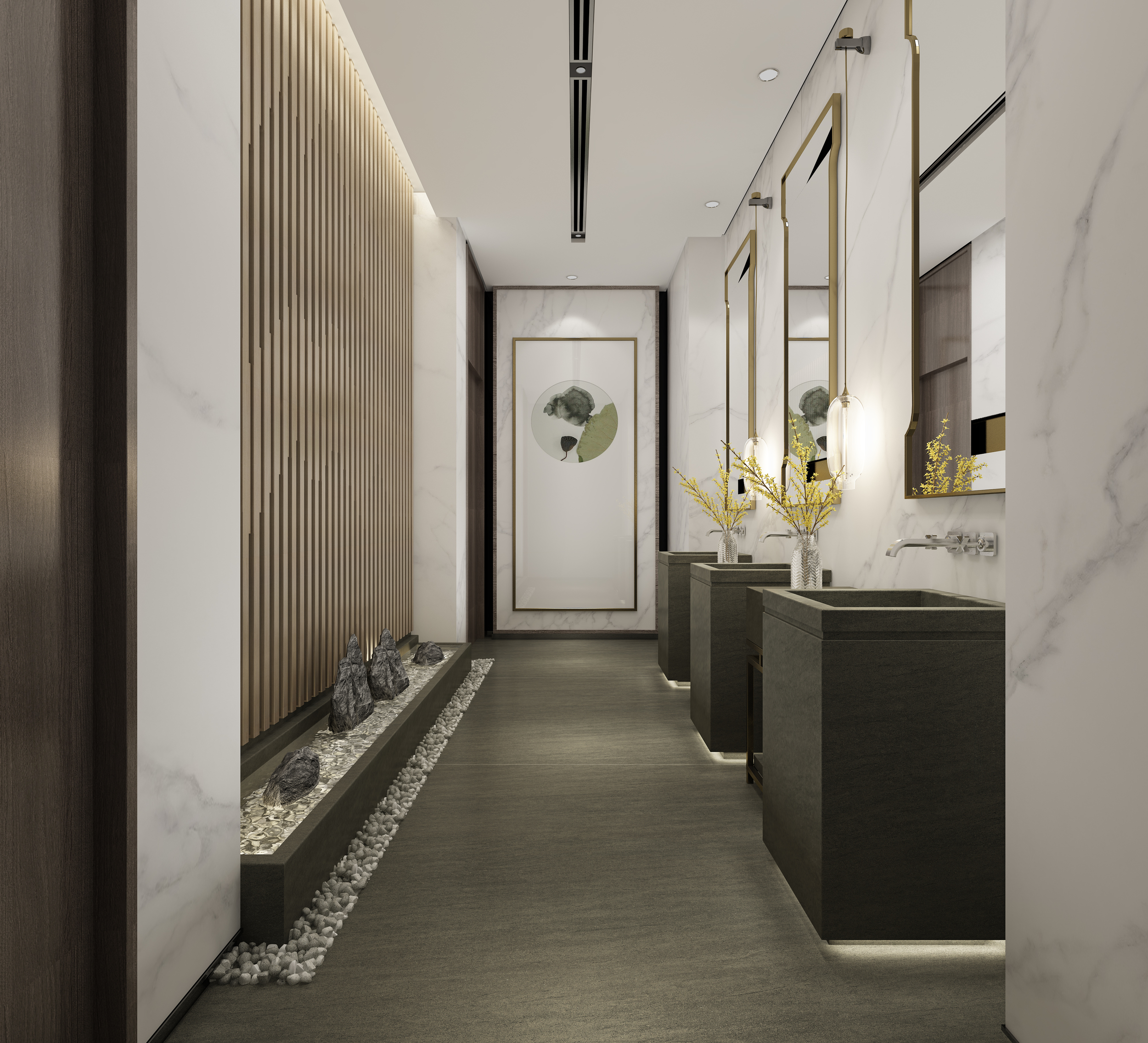 На пол Obsidian Black Matt Спеченный камень 1600x3200x12 - фото 3