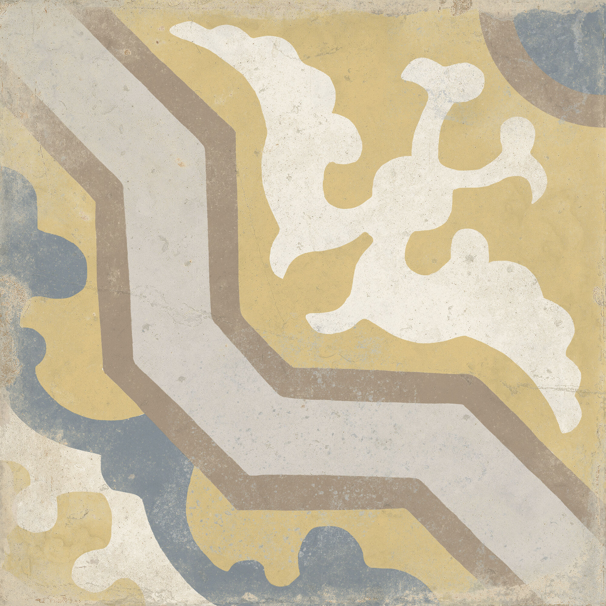 41558 На пол Fs 1827 Mustard 22.3x22.3x0.9 - фото 3