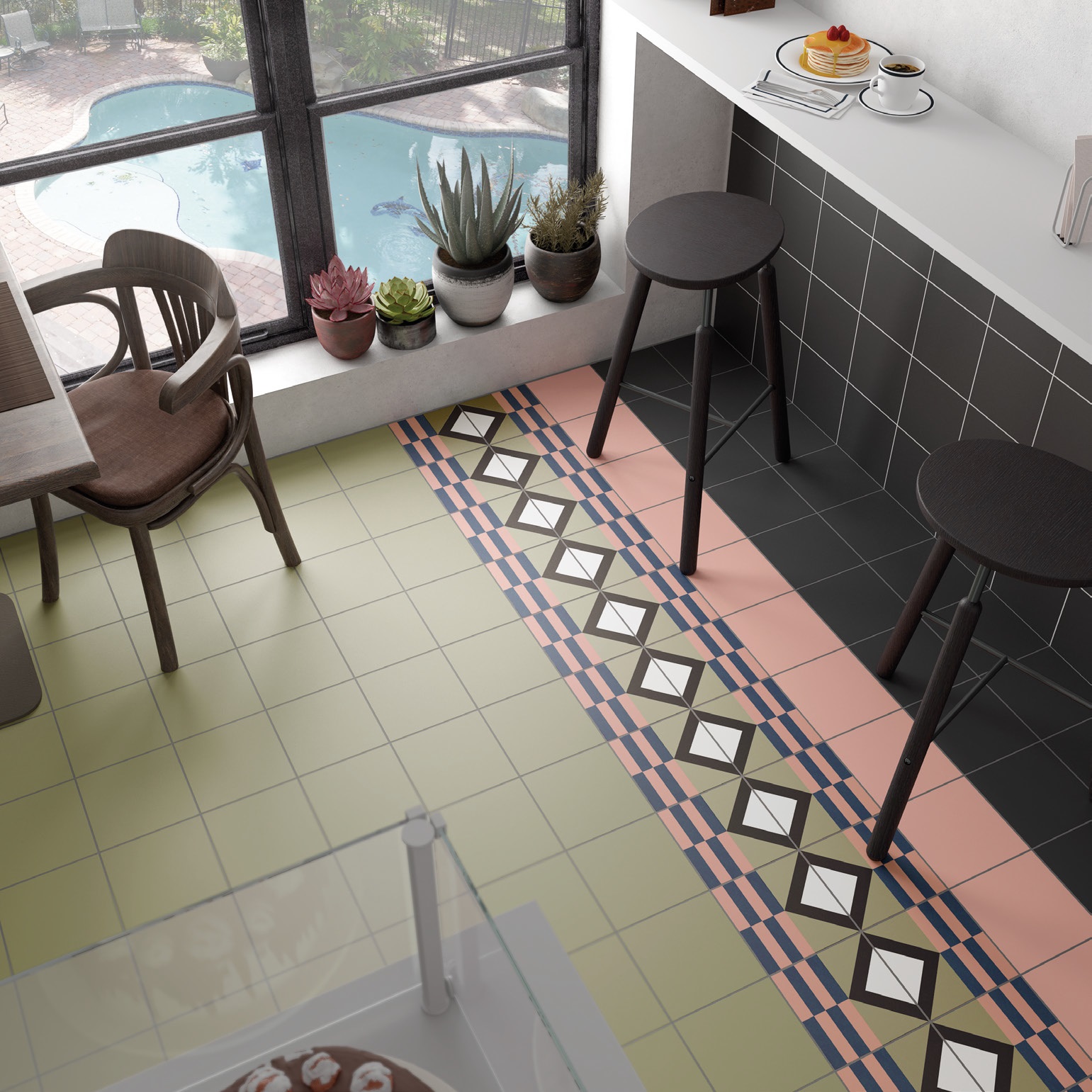 27701 На пол Bauhome Korola Warm 20х20 - фото 6