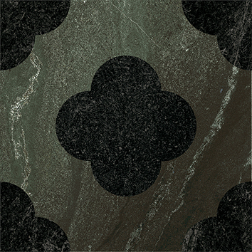 4101204 На пол Dandy Pin Green Black 18.6x18.6 - фото 7