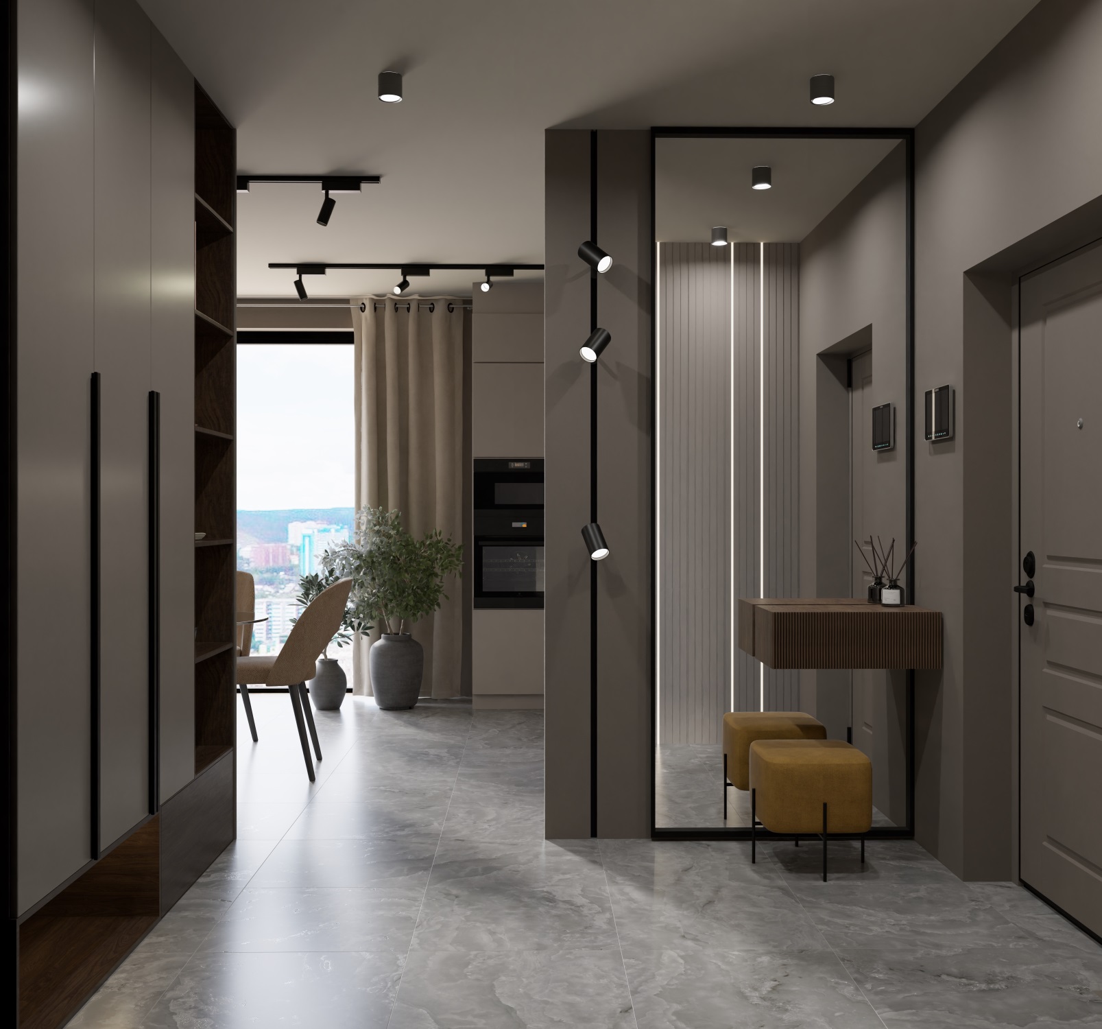 NG102 На пол Эгелла Серый glossy 600x600x9 - фото 5