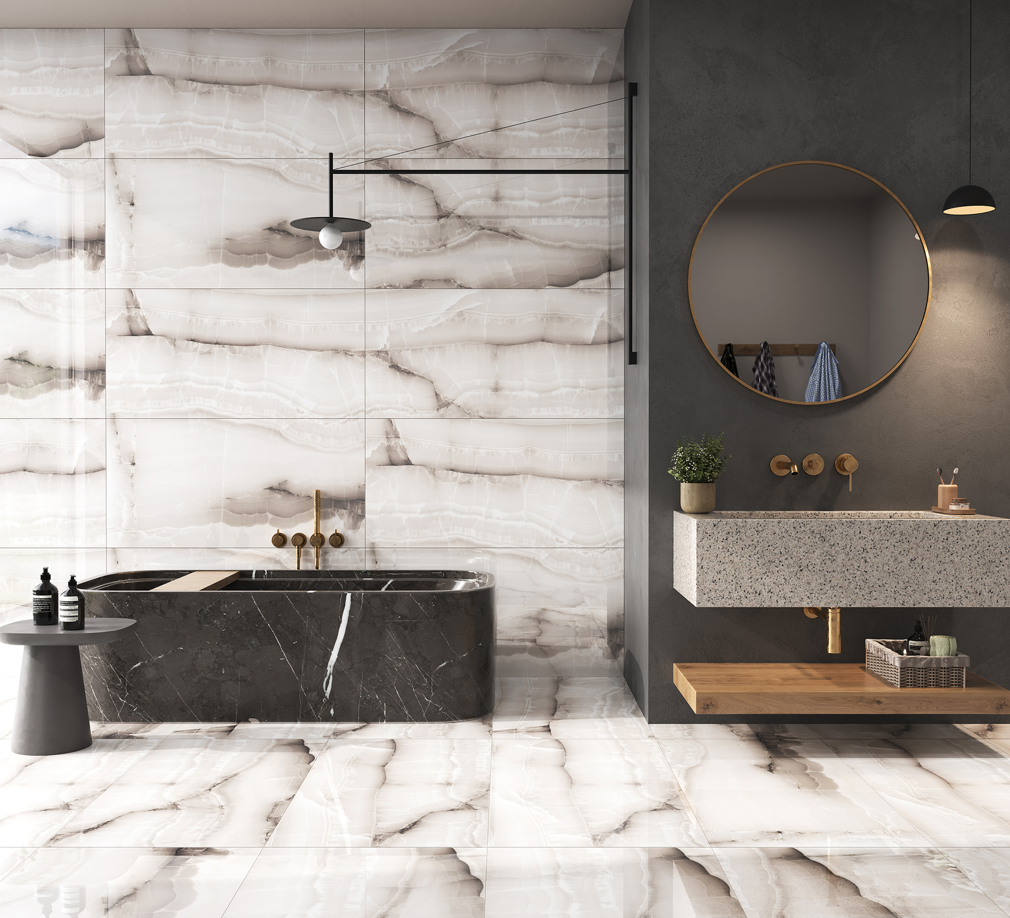 FP1037-A На пол Onyx Silk Full Polished 60x120 - фото 6