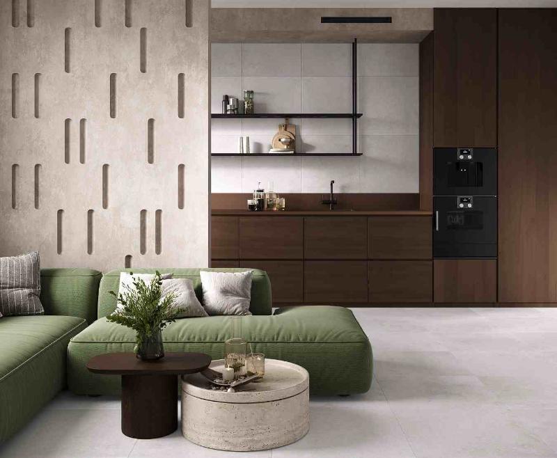 SG50001720R На пол Smart Perla Светло-серый матовый 60x119.5 - фото 2