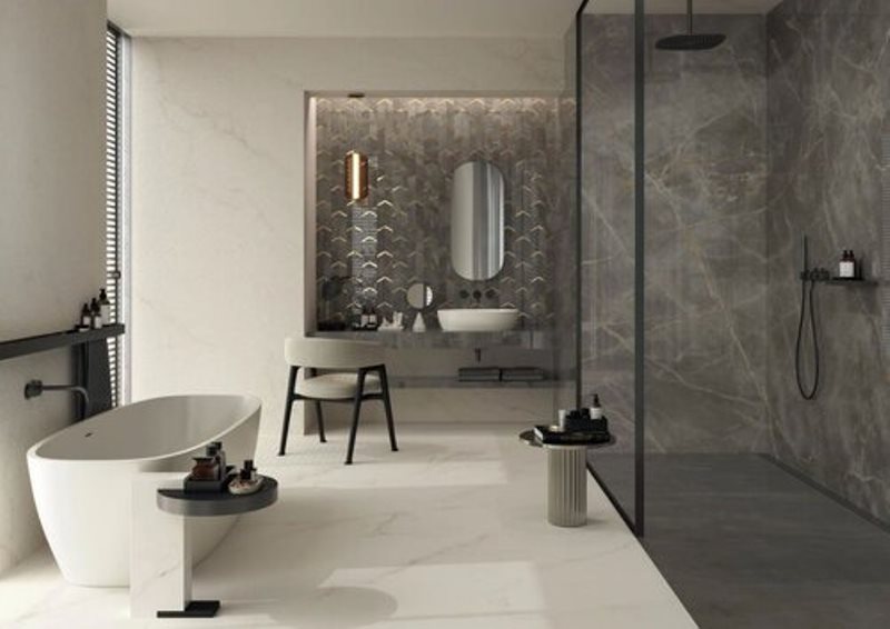 A8Z5 На пол Marvel X Grey Cloud Lappato 60x120 - фото 5