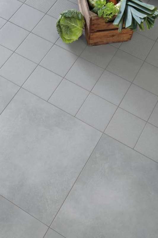 434234 На пол Emotion Grip mittelgrau R11 19.7x19.7 - фото 4