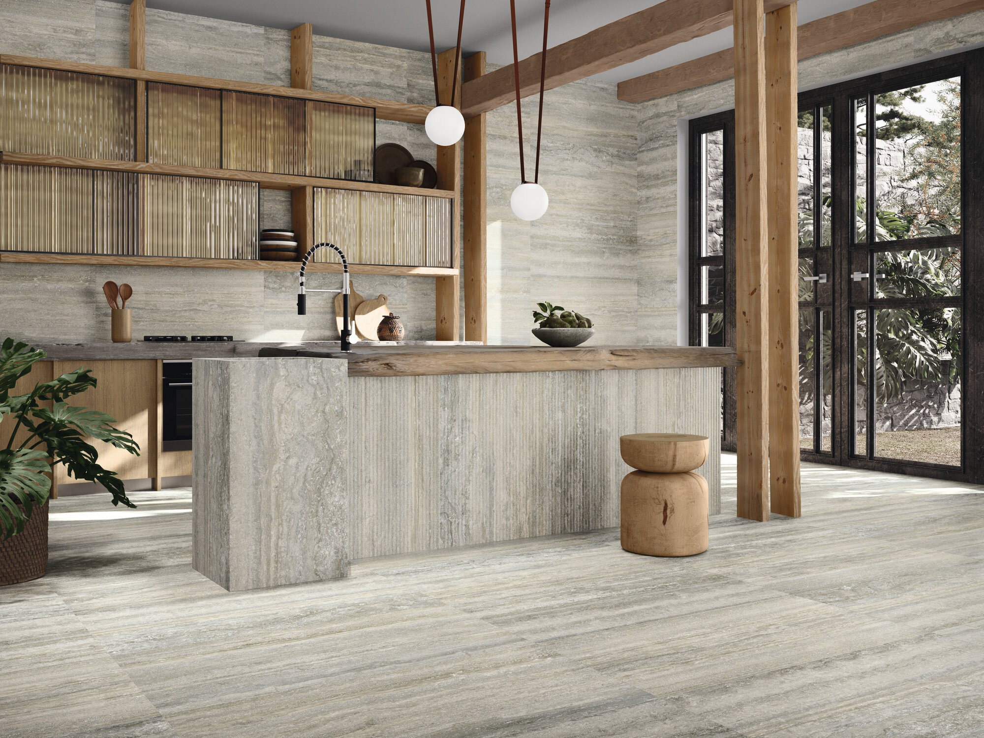 A041228 На стену Tibur Tivoli Brown Rect 60x120 - фото 8