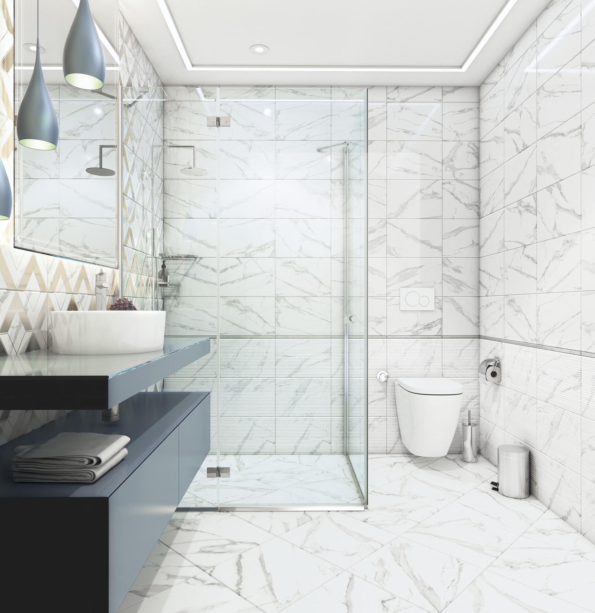 Декор Виченца Темный D1 - фото 5