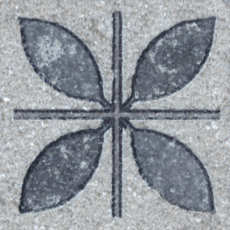 ST09/SG9118 Декоративная вставка Аллея Серый