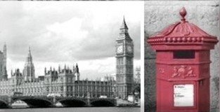 Панно Monocolor Composicion London Calling C - фото 3