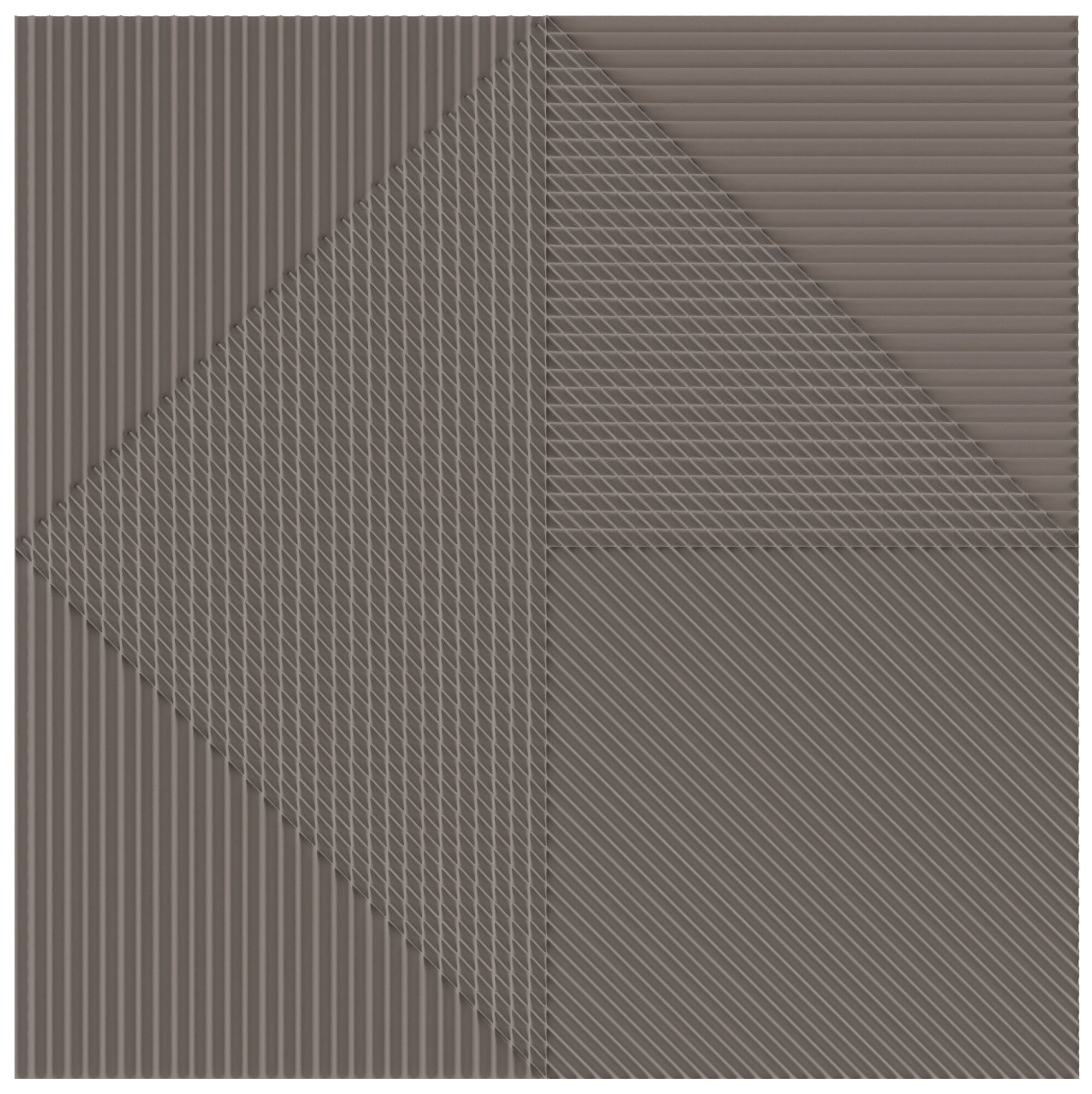 21019 На стену Lins By Yonoh Brown 20x20 - фото 2