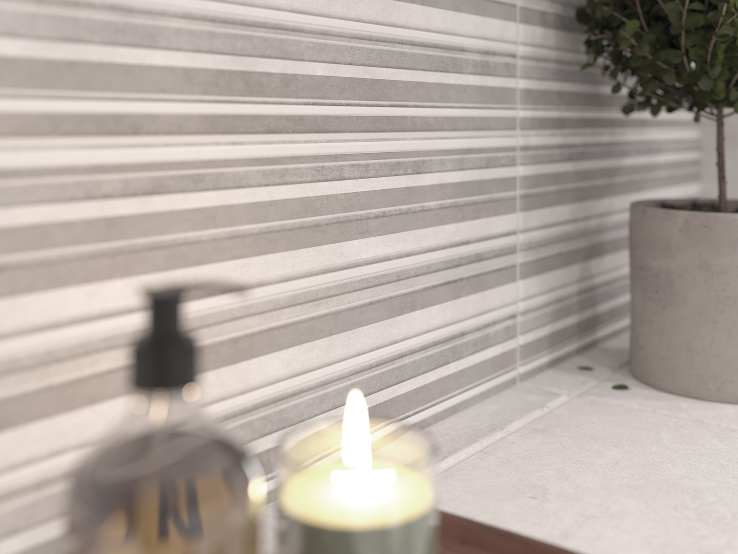 NVG401D На стену Navi Темно-серая 20x44 - фото 21