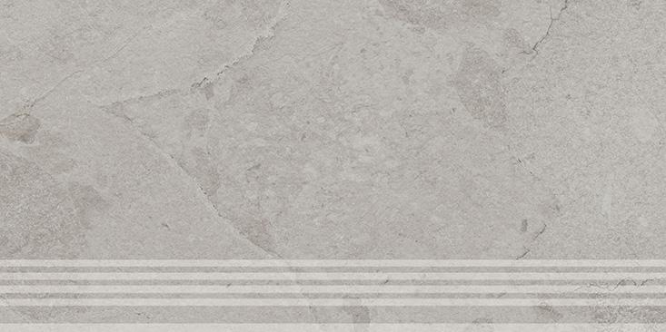 KM6060G1231R8GRF Ступень Сплит Фронтальная серый светлый матовый обрезной 30x60x0.8 - фото 4