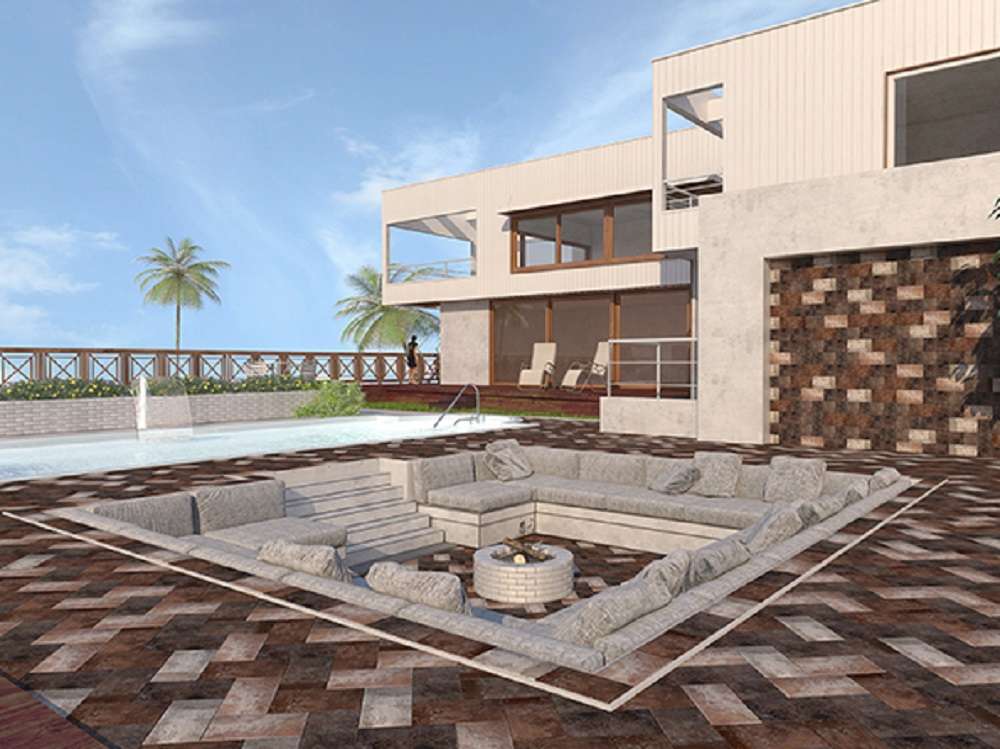 На пол Portu Beige 16.5x33 - фото 3