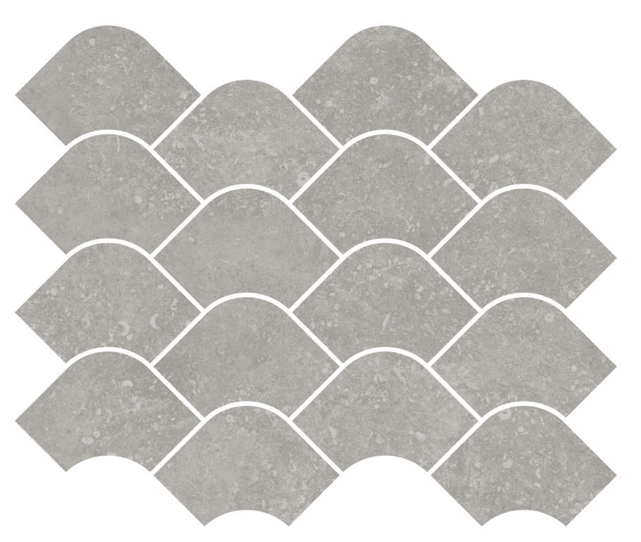 KMD2HID002BR Декор Касабланка Наборный серый матовый обрезной 30x25x0.9 - фото 4