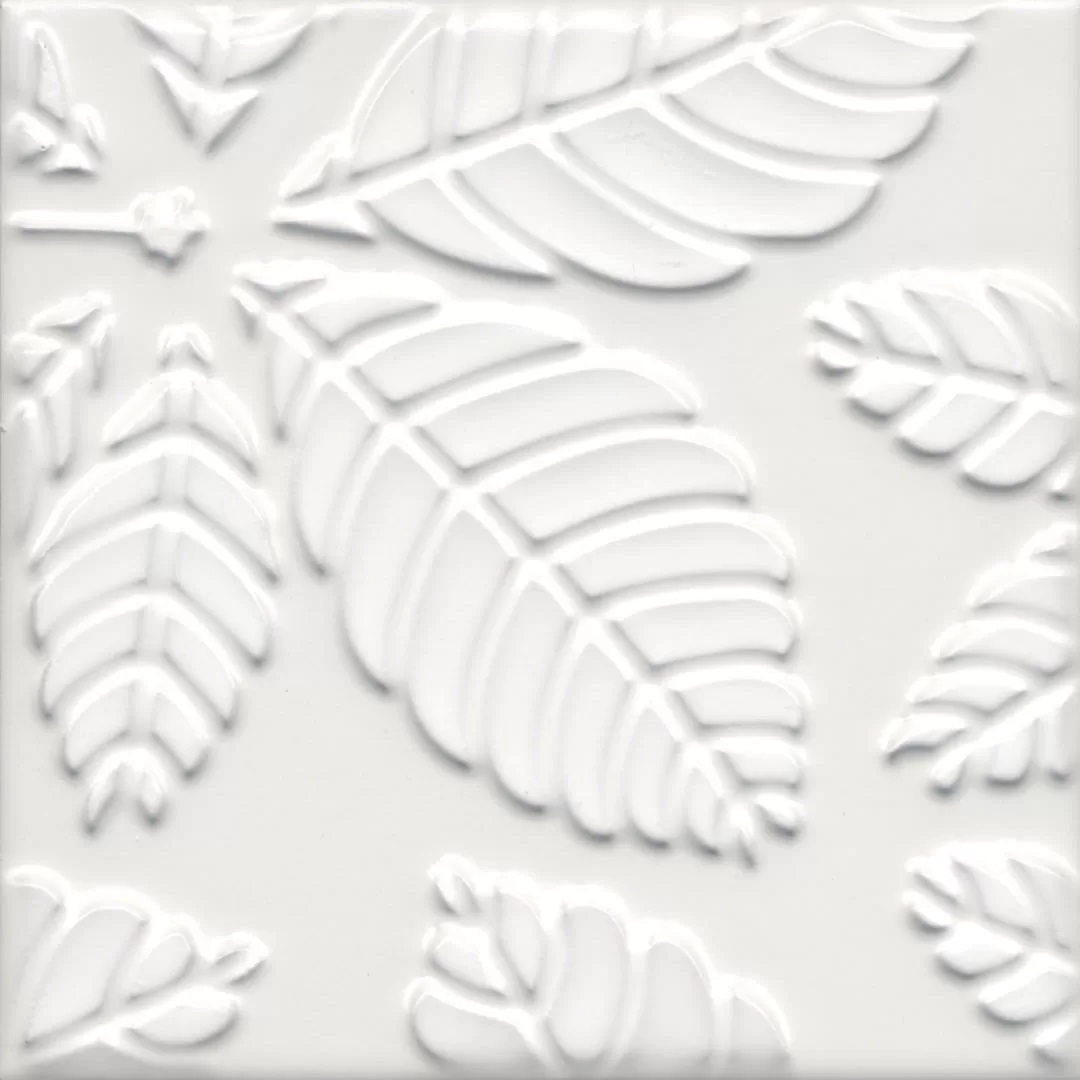 KMD2SFB001BN Декор Агдаль 1 белый матовый структура 15x15x0.9